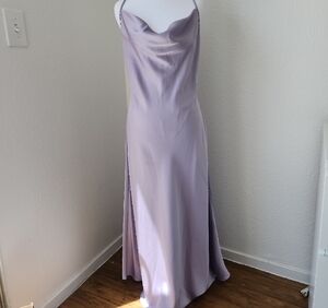 Elegant Lavender Evening Gown Size L NWT